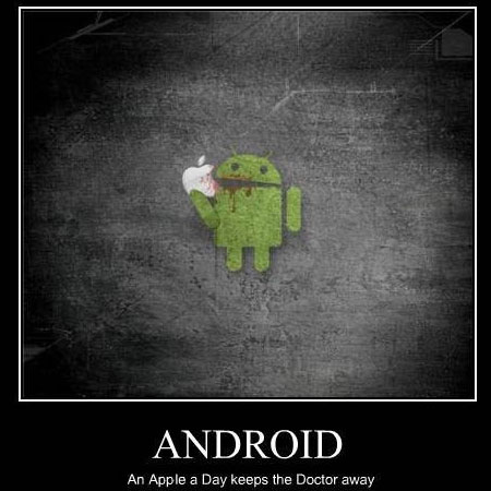 Android Eats Apple