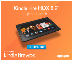 Kindle Fire HDX Advertisement